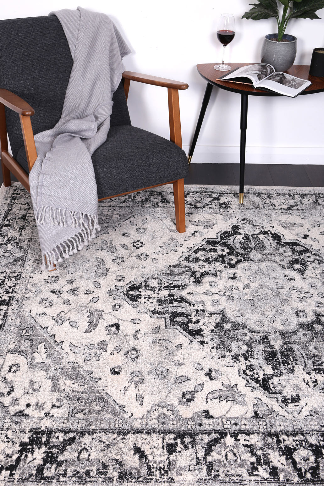 Delicate | Abundance Rug - Grey