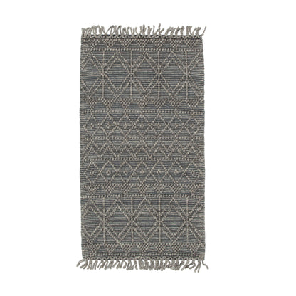 Diego Inca Grey Multi Wool Rug - DIEG01