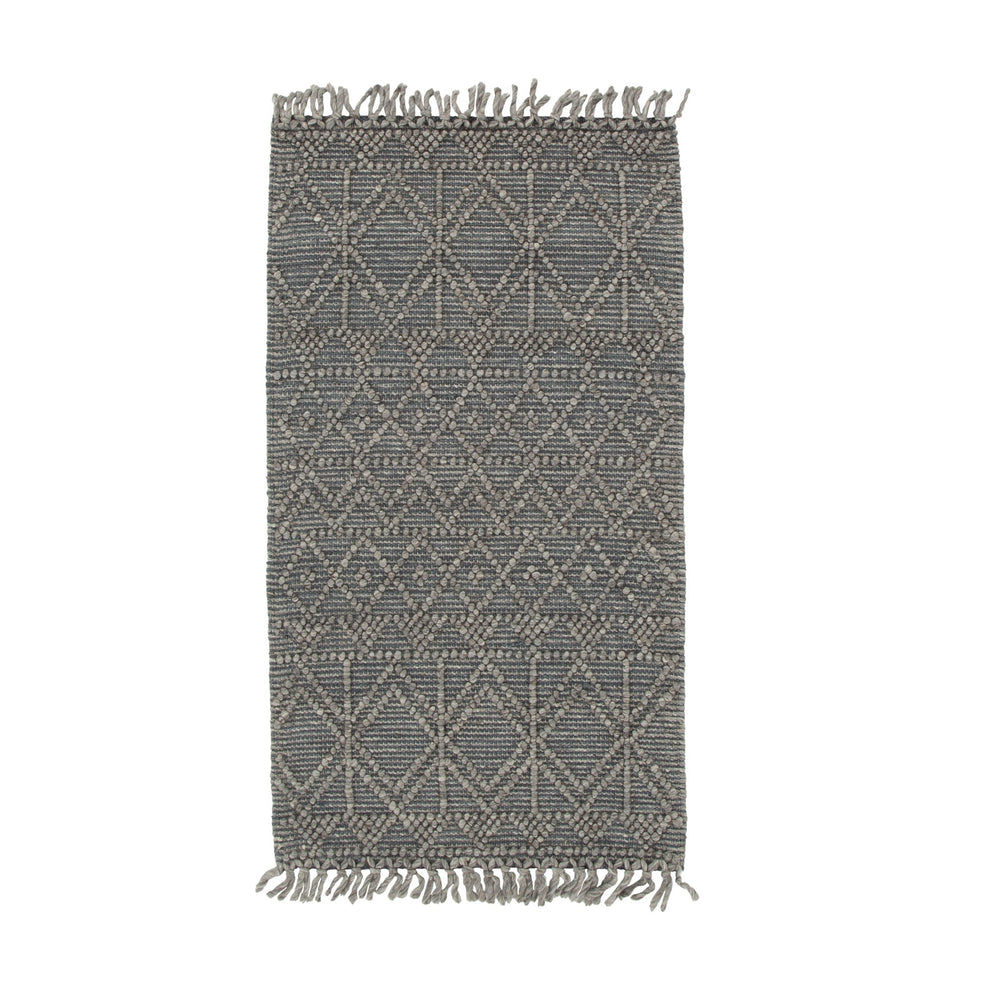 Diego Inca Grey Multi Wool Rug - DIEG01 – Mirra Interiors
