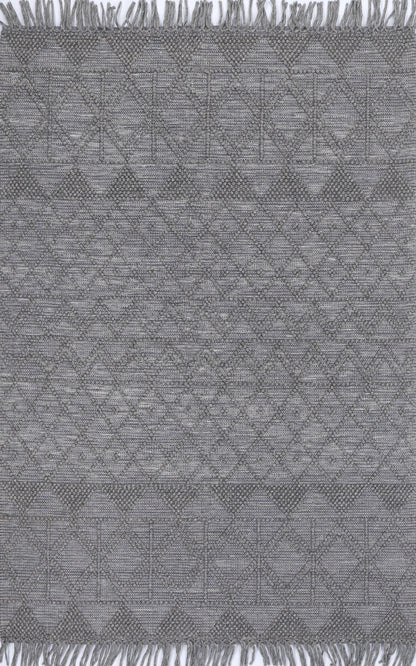 Diego Inca Grey Multi Wool Rug - DIEG01