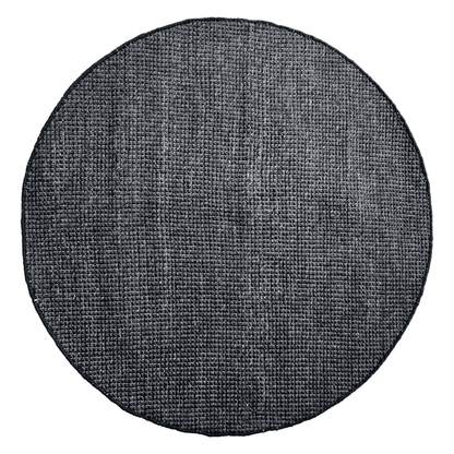 Freya | Loopy Wool Rug Ebony - Mirra Interiors