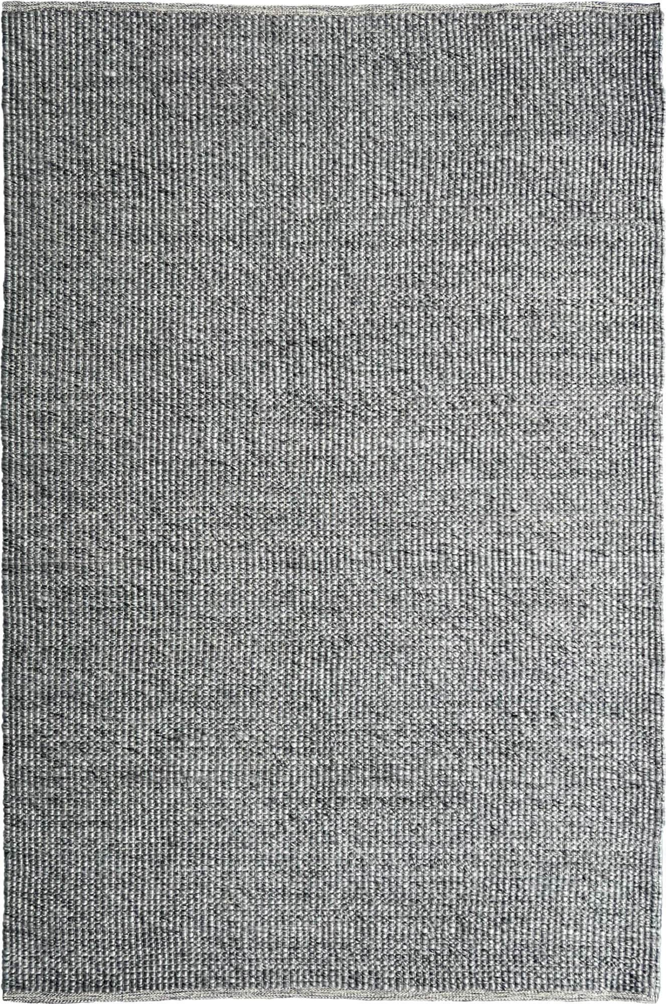 Gray Wool Rug Freya | Wool Hand-Woven Rug Grey | Mirra Interiors