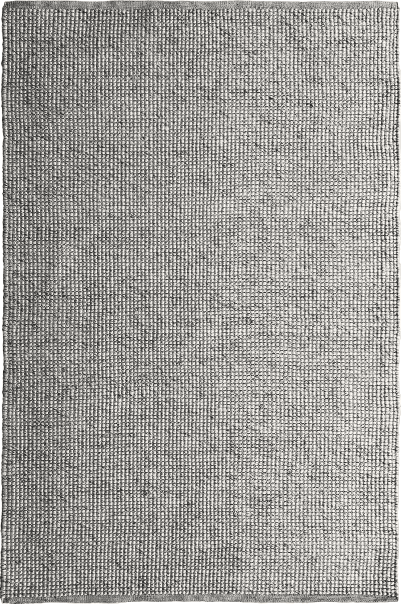 Freya | Loopy Wool Rug Light Grey - Mirra Interiors