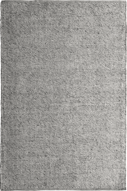 Freya | Loopy Wool Rug Light Grey - Mirra Interiors