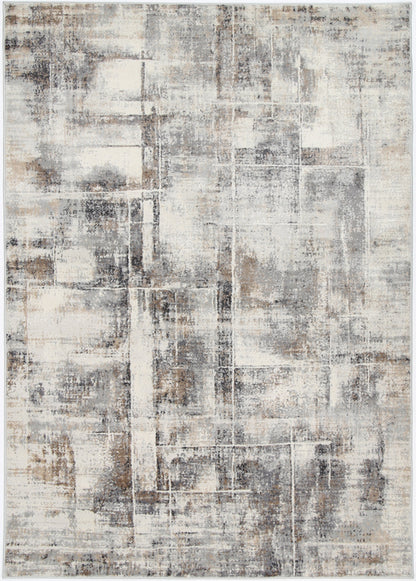 Expressions | Modern Rug - Beige & Grey