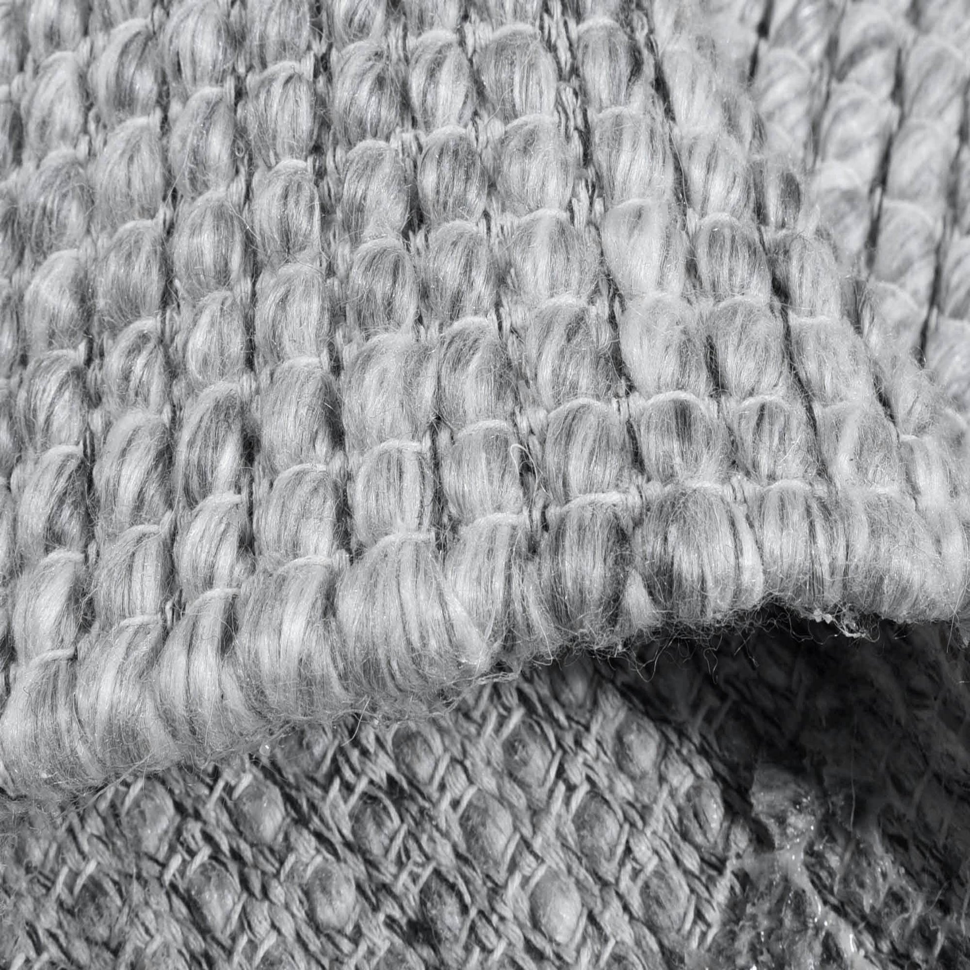 Odin | Loopy Wool Rug Grey - Mirra Interiors