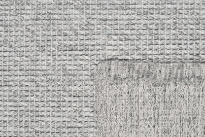 Odin | Loopy Wool Rug Light Grey - Mirra Interiors