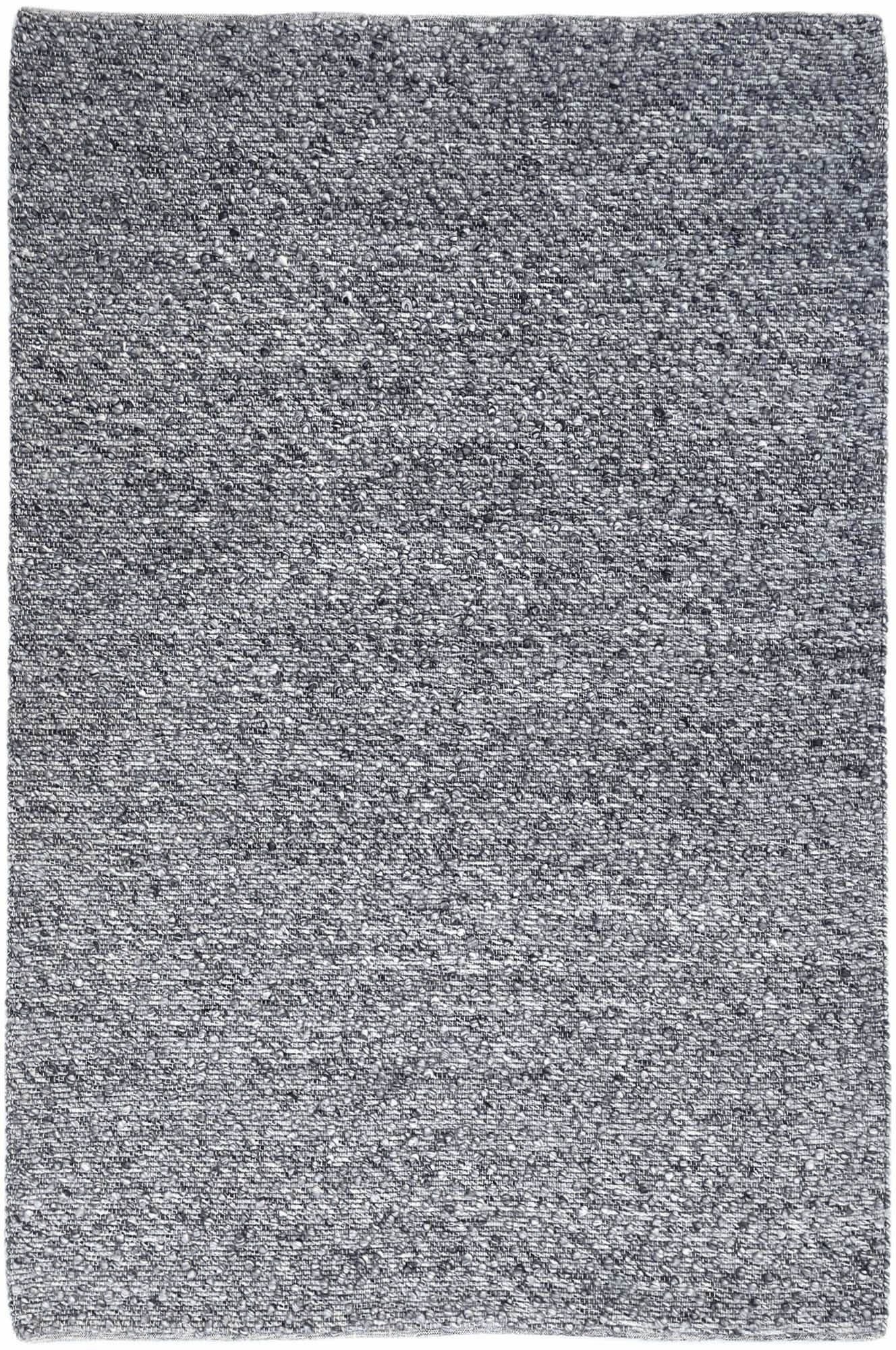 Ingrid | Pebble Wool Rug Dark Grey - Mirra Interiors