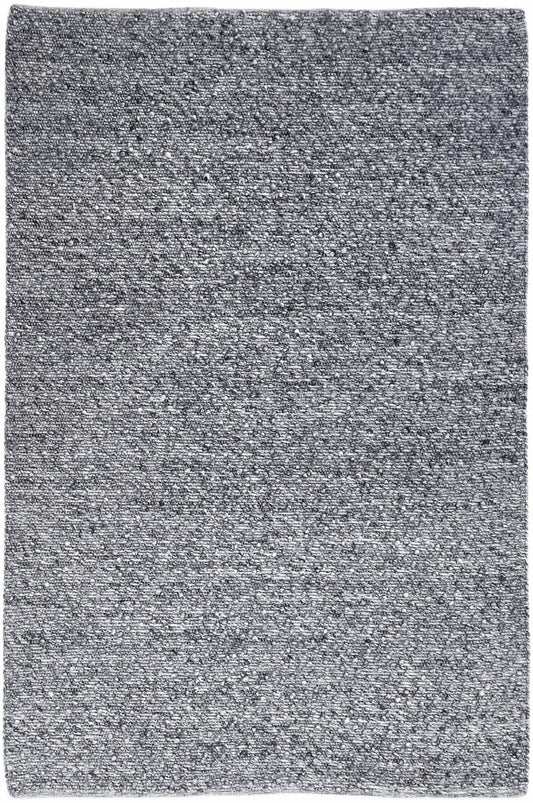 Ingrid | Pebble Wool Rug Dark Grey - Mirra Interiors