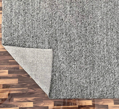 Ingrid | Pebble Wool Rug Dark Grey - Mirra Interiors