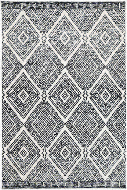 Amritsar | Glenfalls Tribal Rug - Anthracite