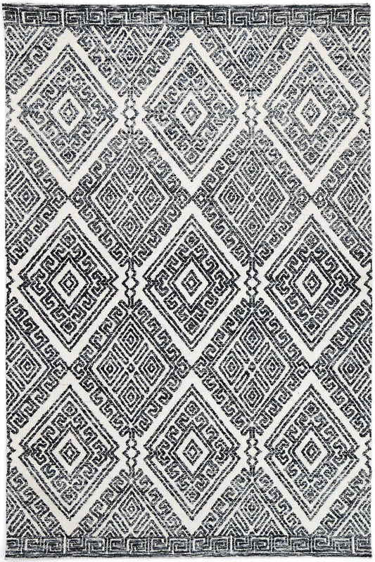 Amritsar | Glenfalls Tribal Rug - Anthracite
