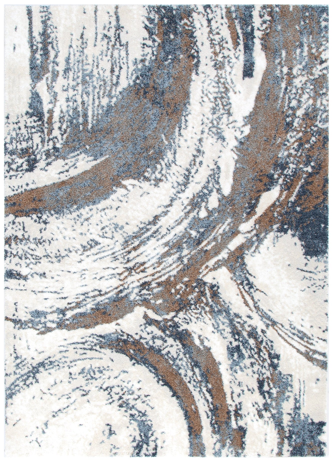 Grace Abstract Elegance | Polyester Rug - – Mirra Interiors