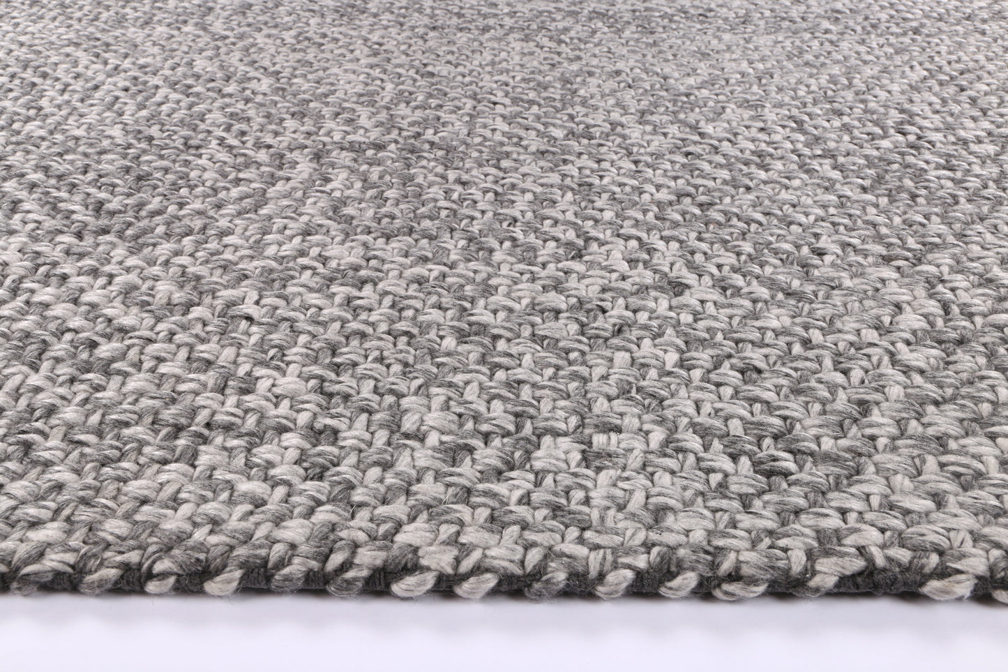 Harlow Chignon | Wool Blend Rug -Charcoal