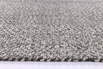 Harlow Chignon | Wool Blend Rug -Charcoal