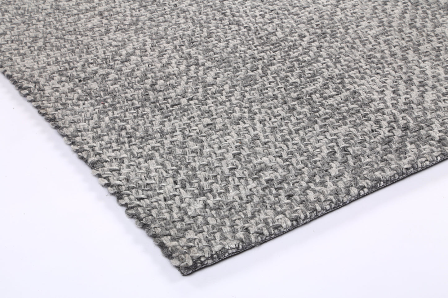 Harlow Chignon | Wool Blend Rug -Charcoal