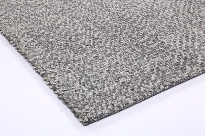 Harlow Chignon | Wool Blend Rug -Charcoal
