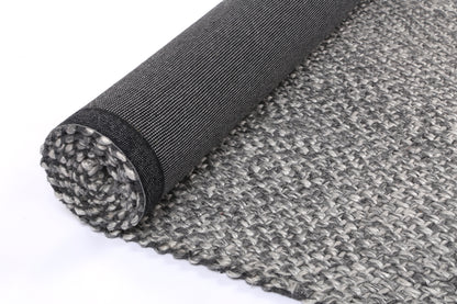 Harlow Chignon | Wool Blend Rug -Charcoal