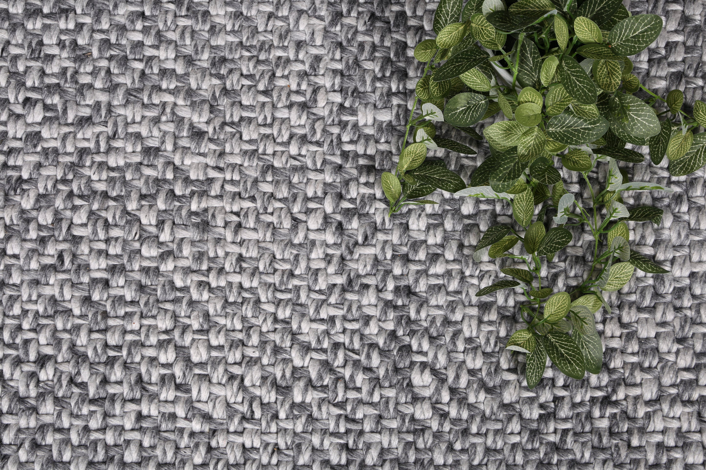 Harlow Chignon | Wool Blend Rug -Charcoal