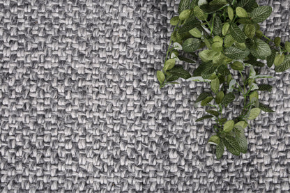 Harlow Chignon | Wool Blend Rug -Charcoal