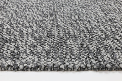 Harlow Loopy | Wool Blend Rug - Charcoal