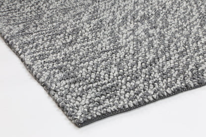 Harlow Loopy | Wool Blend Rug - Charcoal