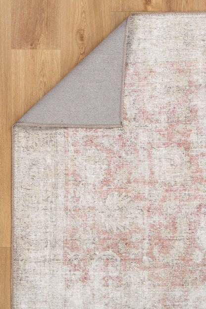 Carmella Machine Washable Rug - Blush