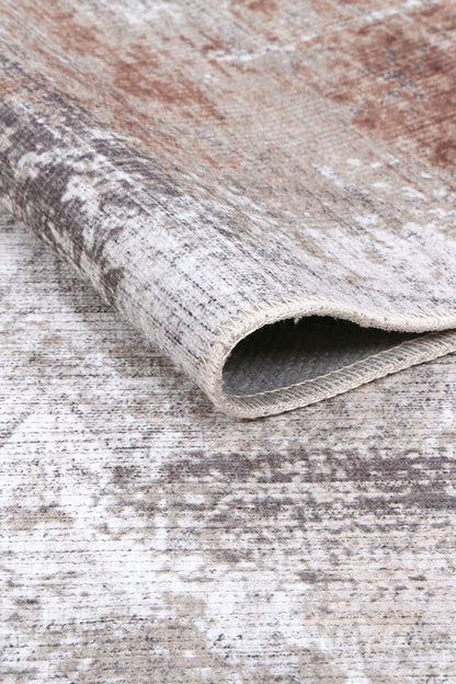 Limestone Machine Washable Rug