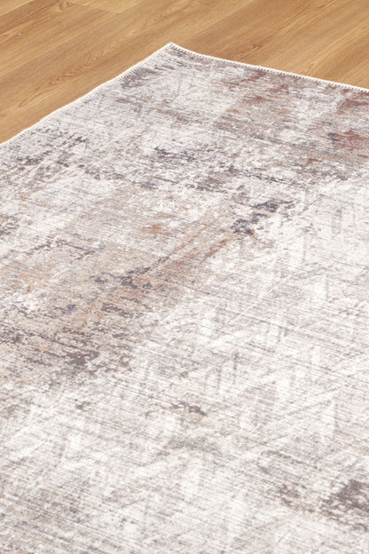 Limestone Machine Washable Rug