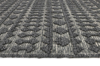 Himalaya | Fine Tribal Wool Rug - Charcoal