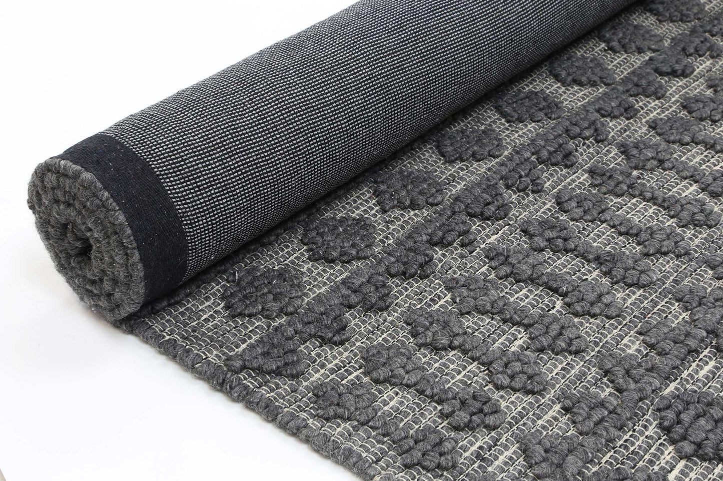 Himalaya | Fine Tribal Wool Rug - Charcoal