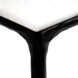 Henderson | Marble Top Console Table Black - Mirra Interiors