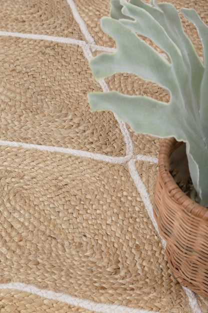 Artisan | Diamond Flatweave Rug - Natural