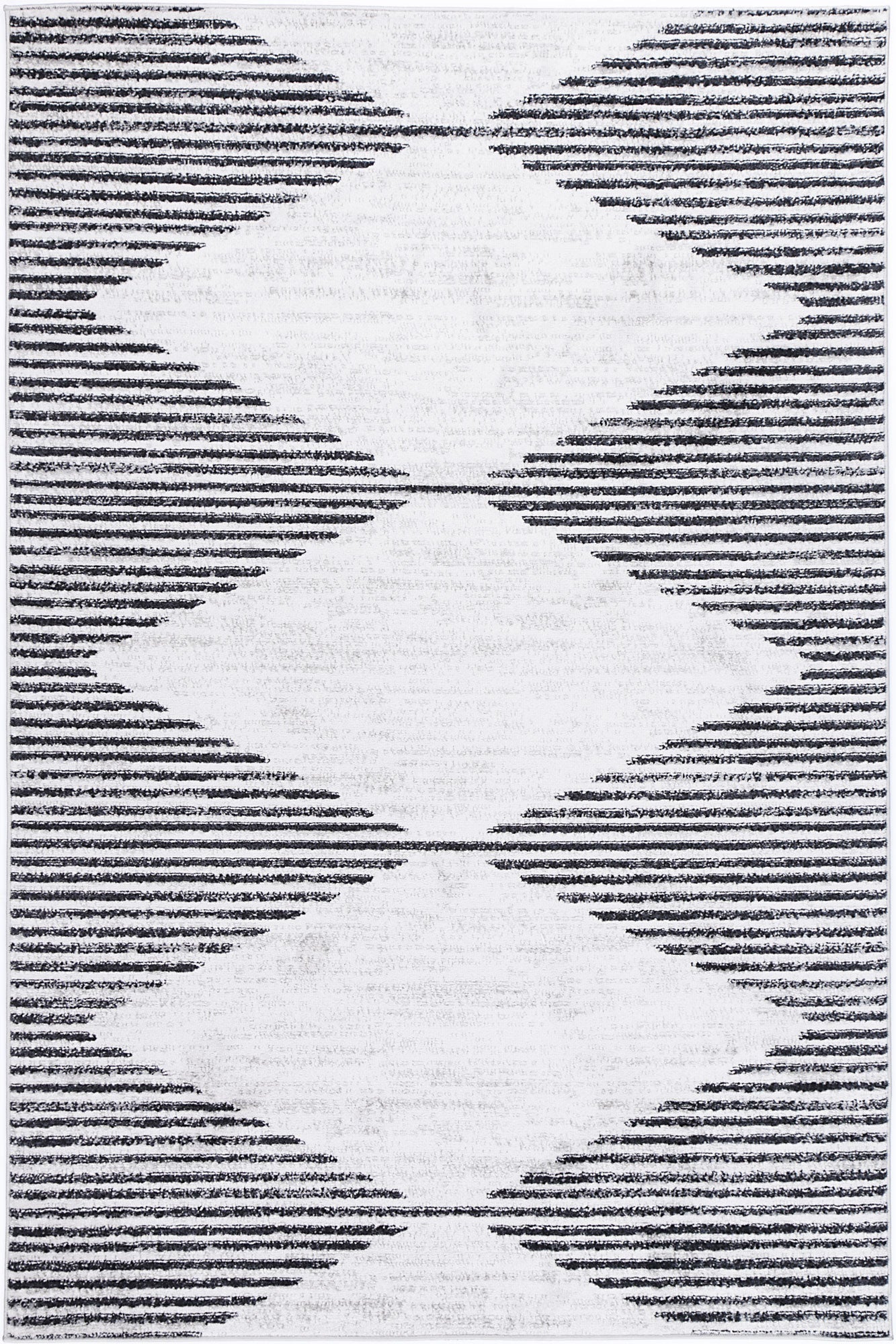 Kimber | Diamond Charcoal Contemporary Rug