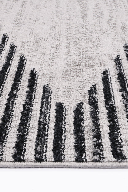 Kimber | Diamond Charcoal Contemporary Rug