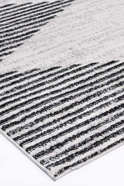 Kimber | Diamond Charcoal Contemporary Rug