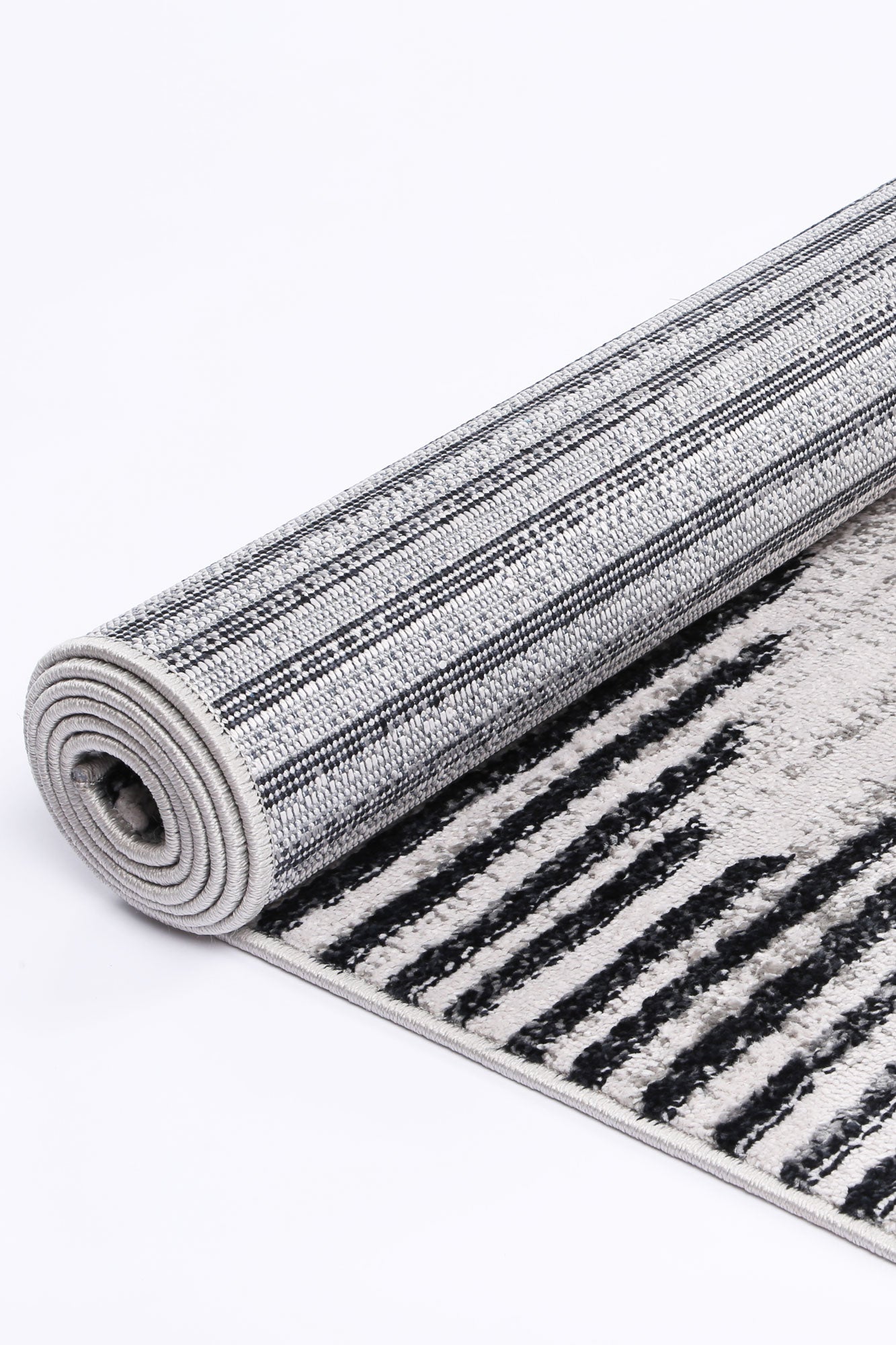 Kimber | Diamond Charcoal Contemporary Rug