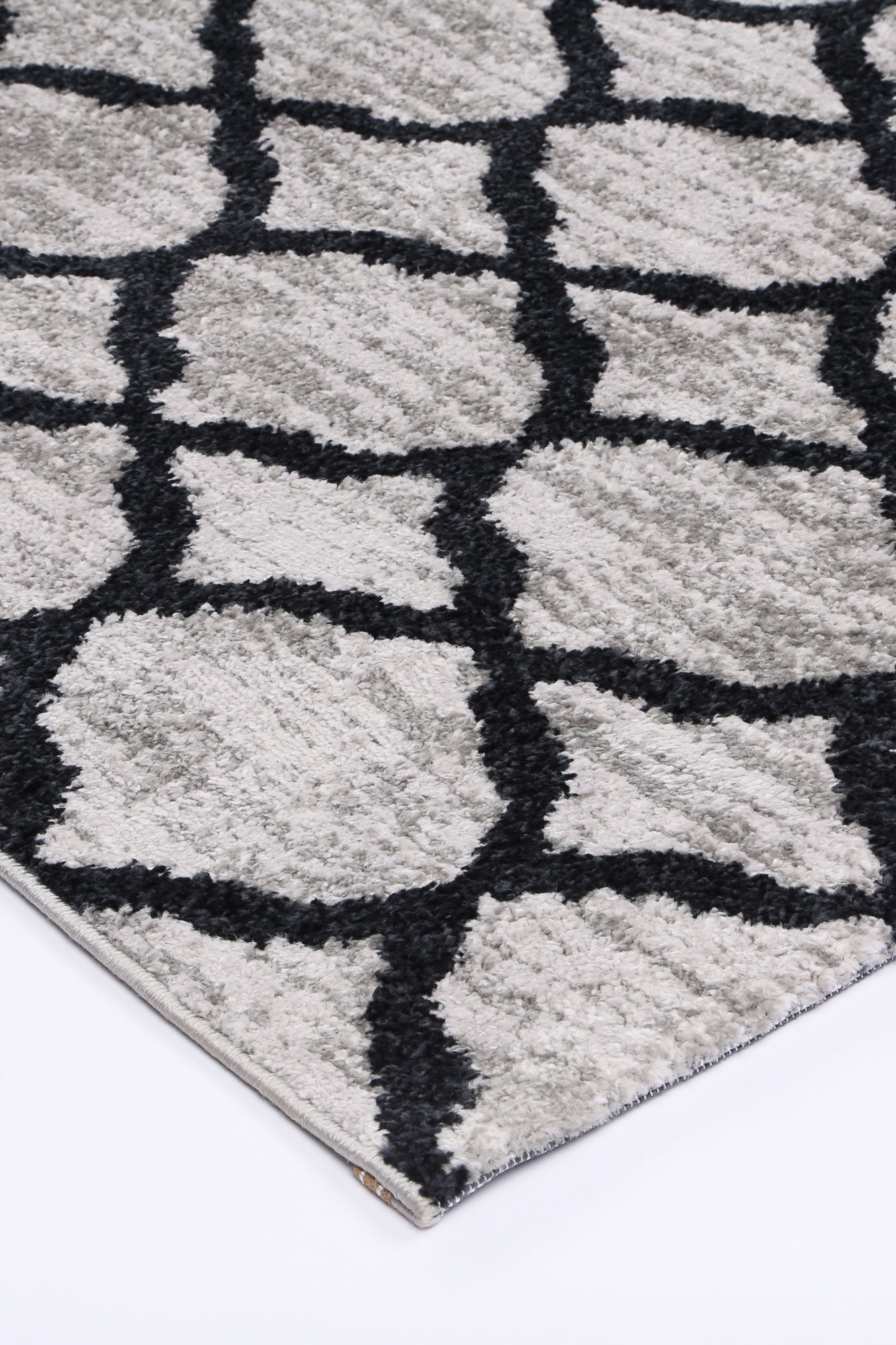 Kimber | Repeat Charcoal Contemporary Rug
