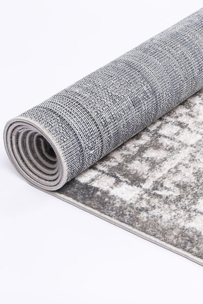 Kimberley | Aztec Contemporary Rug - Grey