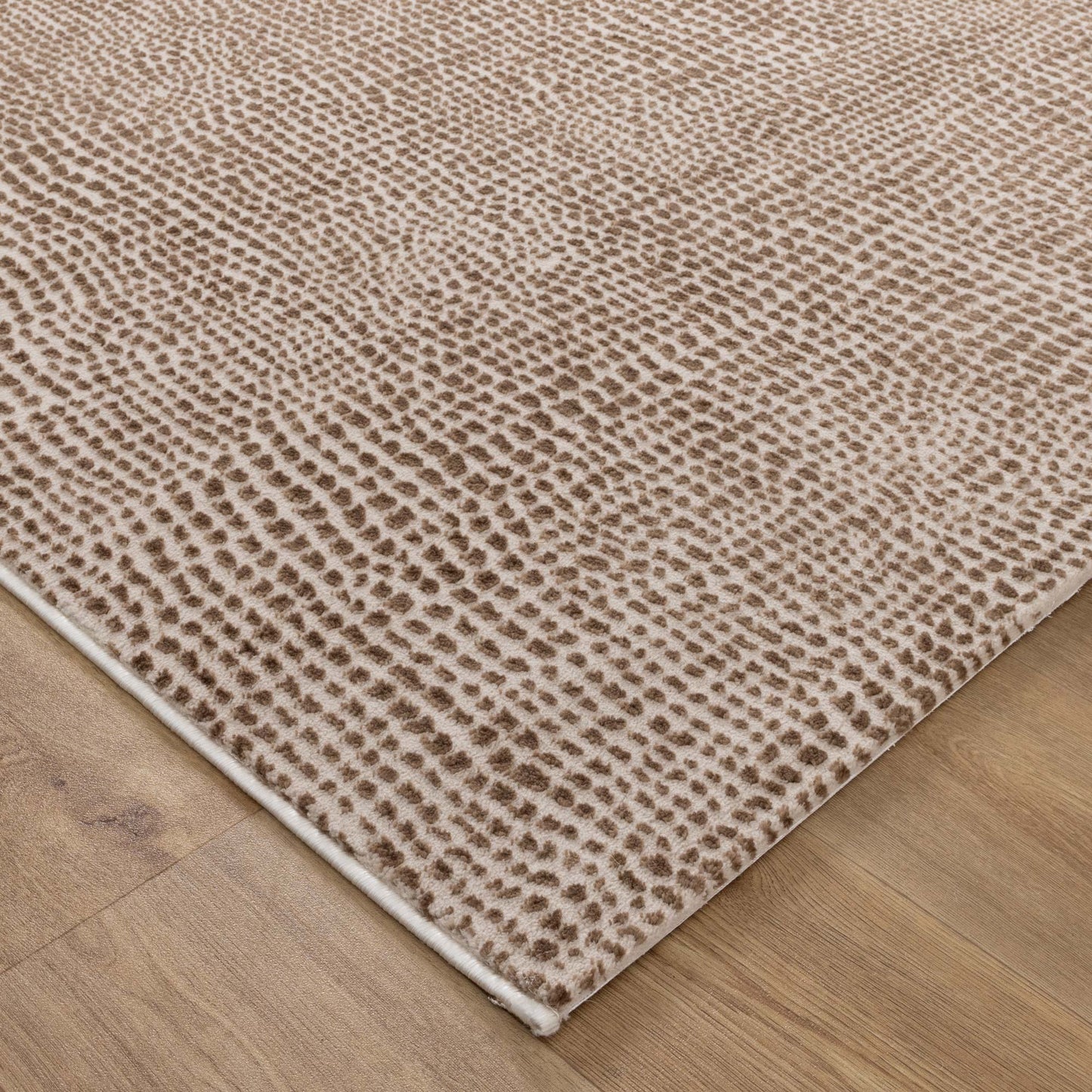 Lara Cobblestone Brown Beige Rug