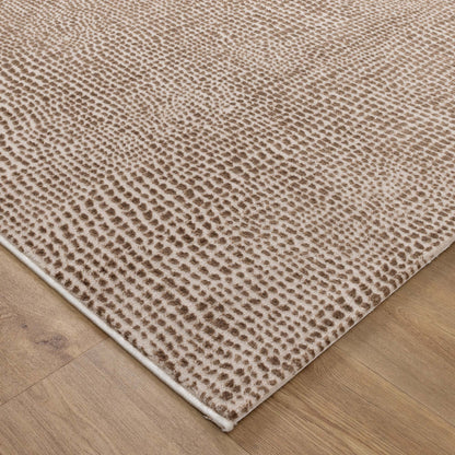 Lara Cobblestone Brown Beige Rug