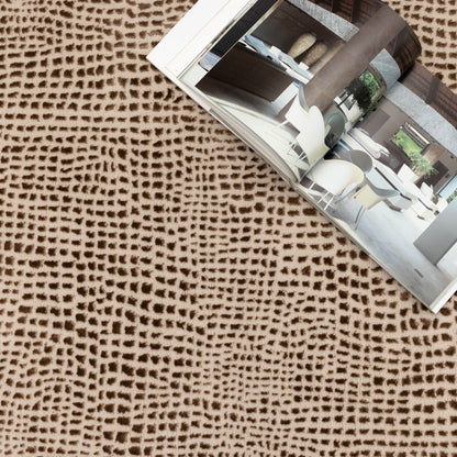 Lara Cobblestone Brown Beige Rug