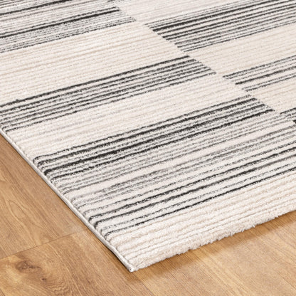 Sierra Lines Grey Rug