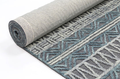 Marbella | Cazorla Contemporary Rug - Charcoal