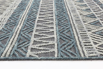 Marbella | Cazorla Contemporary Rug - Charcoal