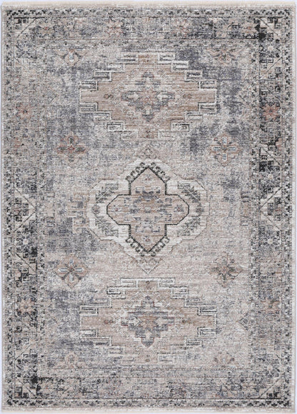 Maryland | Derbent Traditional Soft Rug - Ash