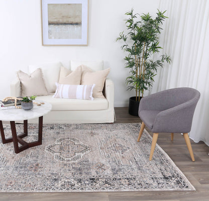 Maryland | Derbent Traditional Soft Rug - Ash
