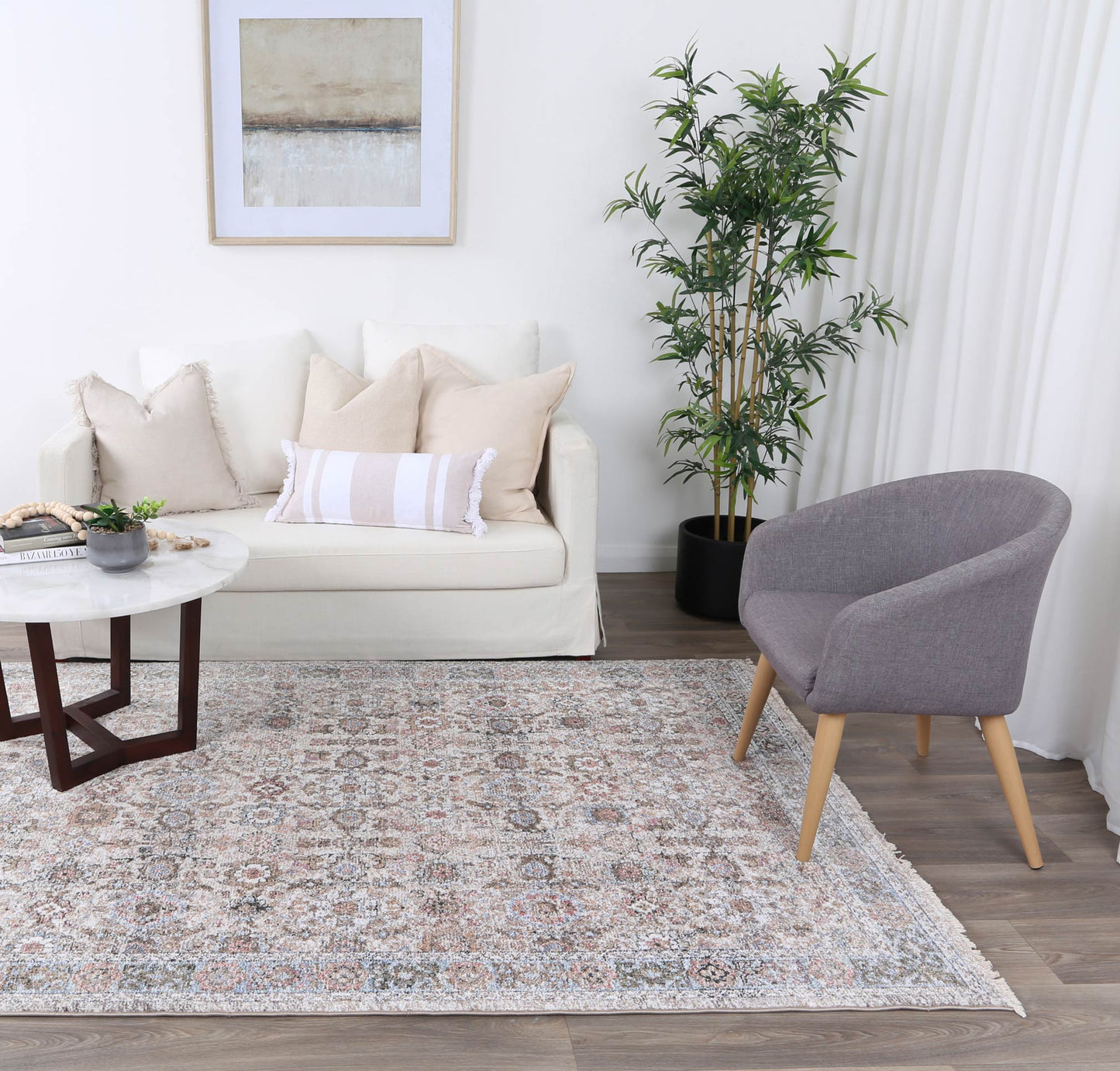 Maryland | Azov Traditional Soft Rug - Multi