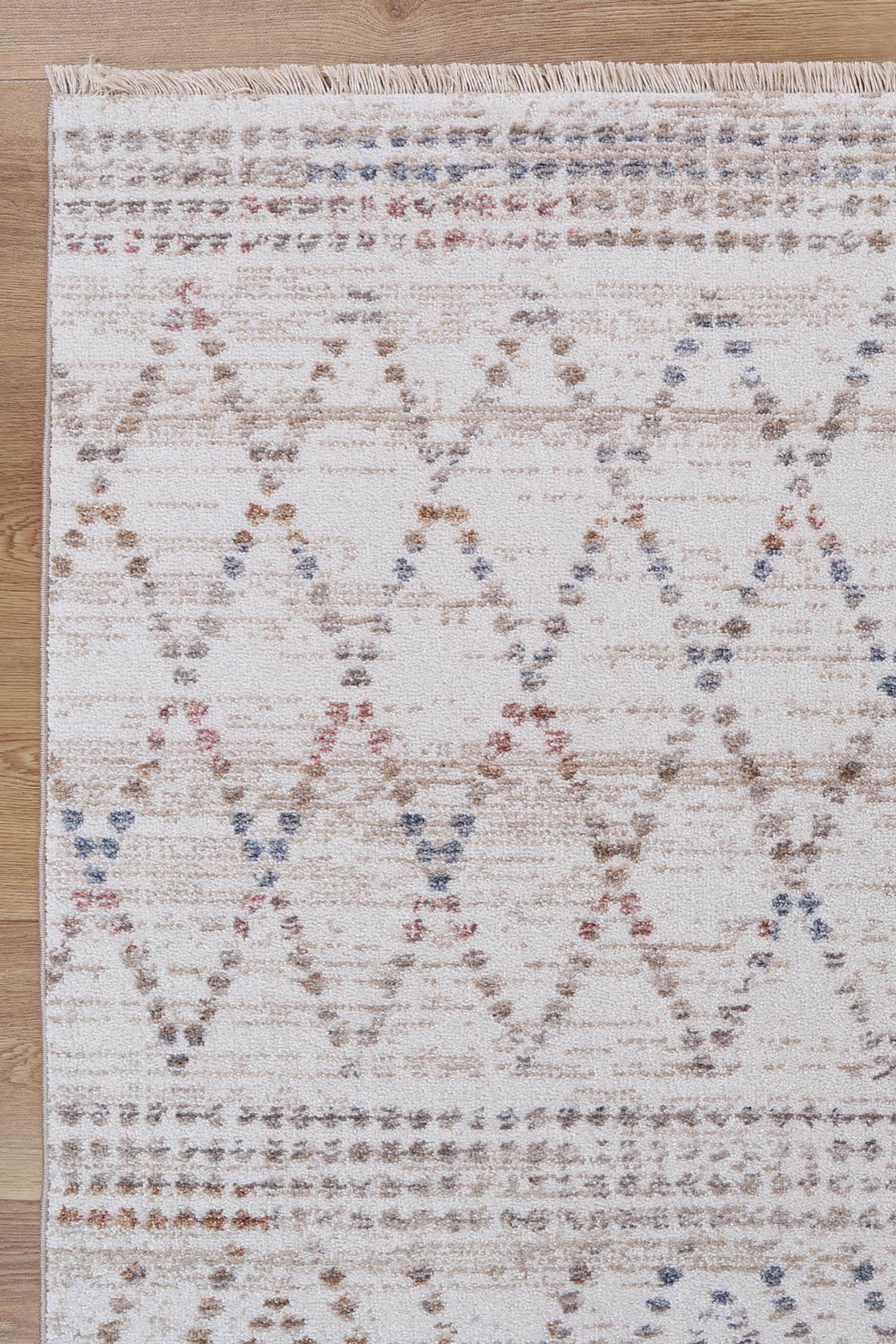 Maryland | Tabriz Geometric Rug - Beige