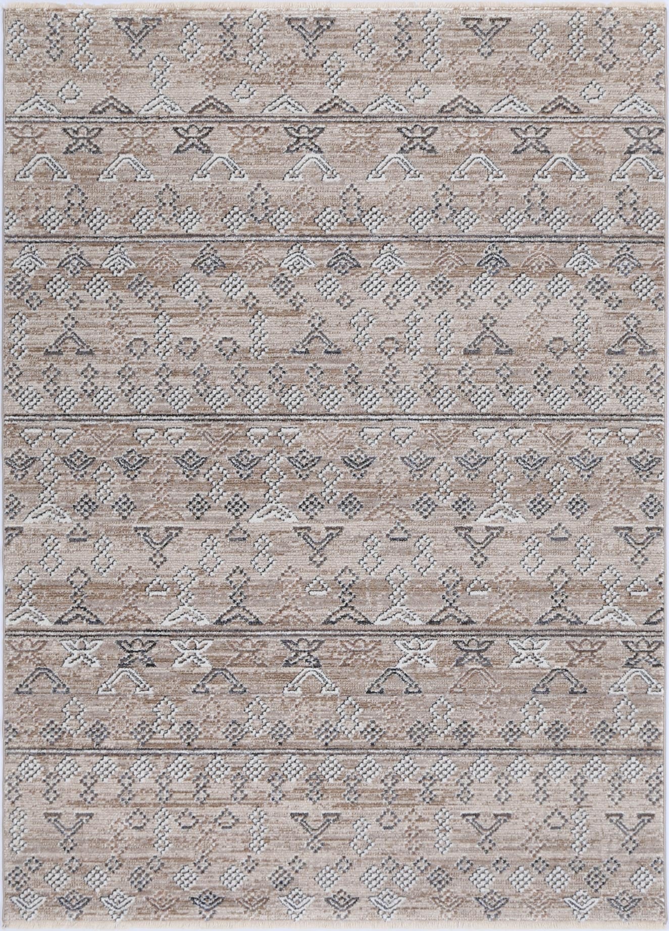 Maryland | Sivas Tribal Rug - Ash Grey